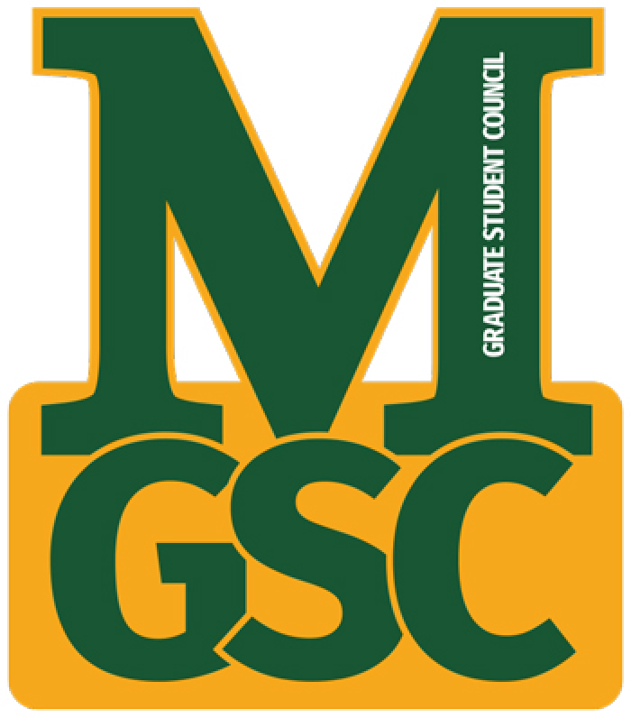 graduate student council logo striving for excellence